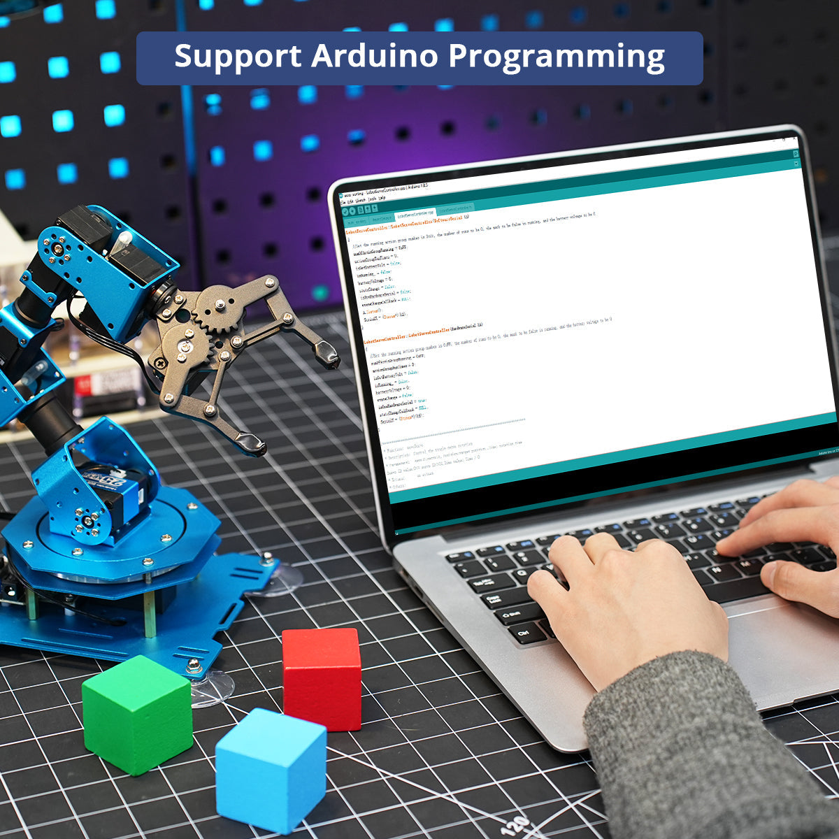 Hiwonder xArm UNO Robotic Arm with Arduino Secondary Development Sensor Kit Hiwonder xArm UNO Robotic Arm with Arduino Secondary Development Sensor Kit